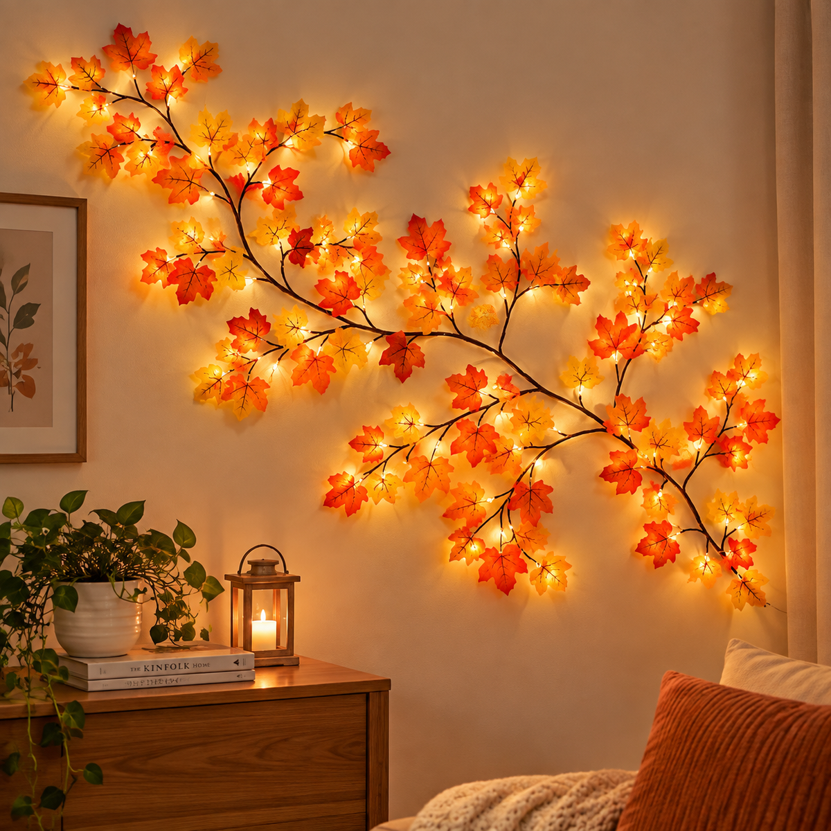 LED Vine String Lights – USB & Plug-In | 8 Modes Remote Control | CE & RoHS Certified | OEM/ODM